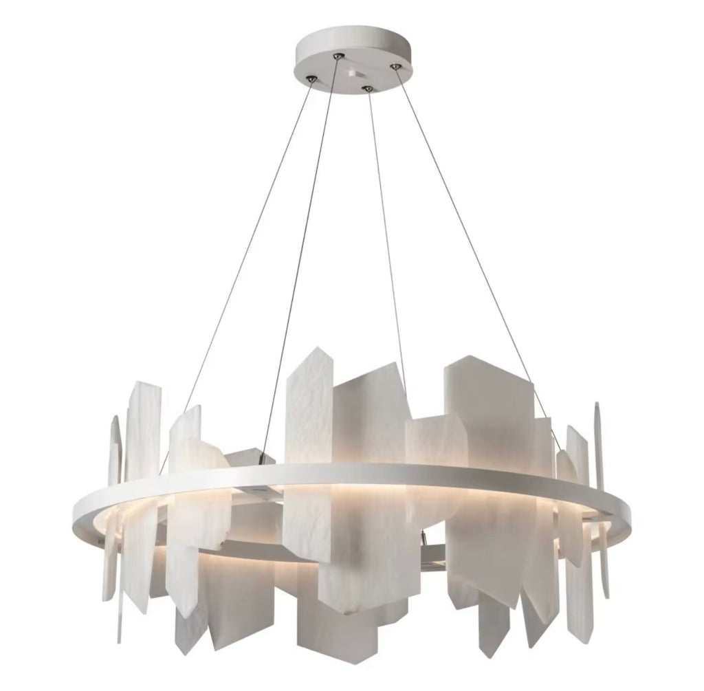 Alabaster Skyline Chandelier
