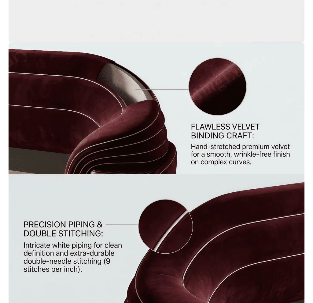 Valentino Royale Burgundy Bed