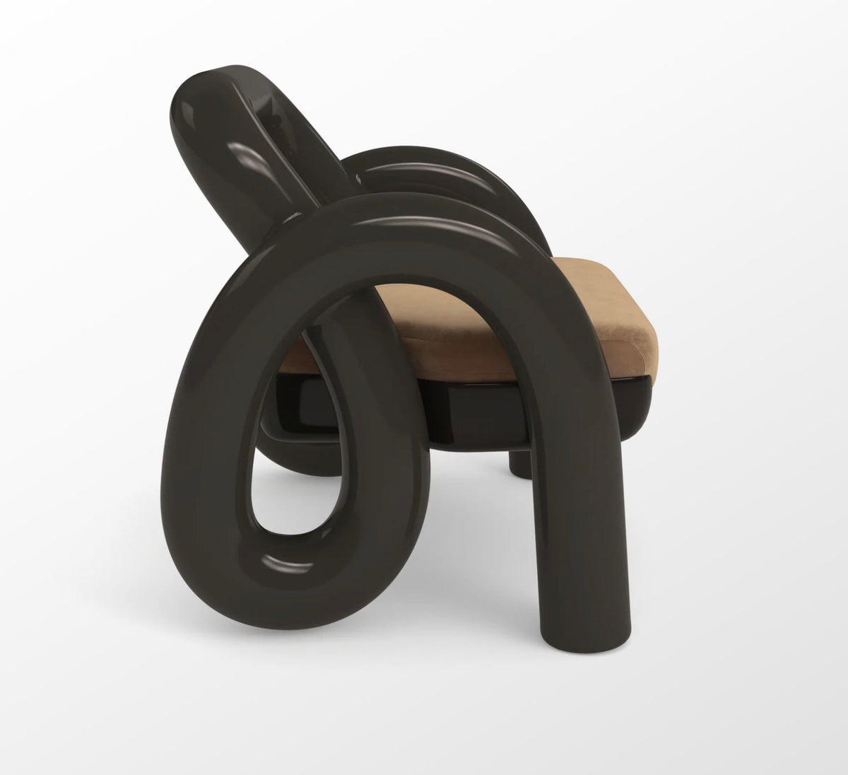 Gelee Sculptural Accent Chair by Caracole