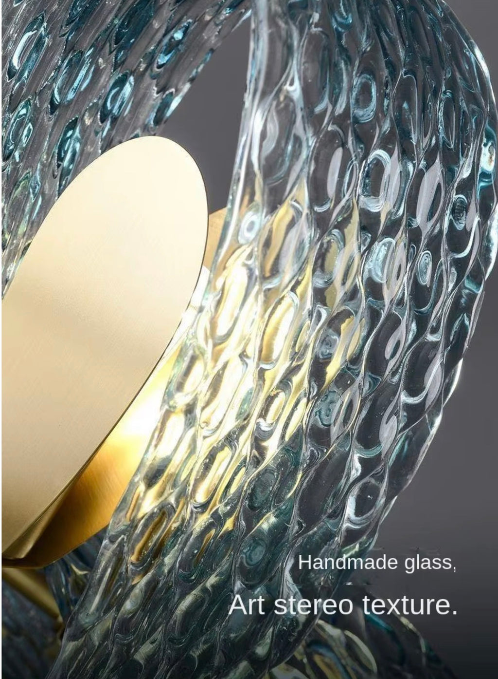 Louisette Art Glass Chandelier