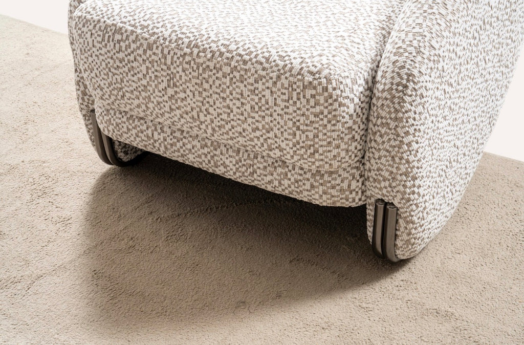 Casa Milano - Lora Luxury Living Room Set – Textured Fabric Design