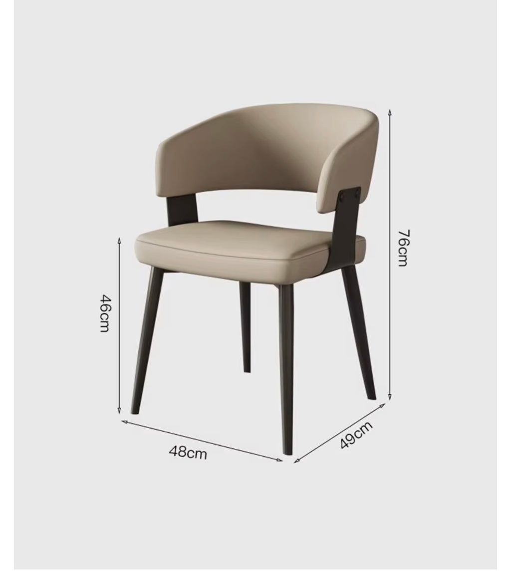 Casa Milano Aurelio Italian Dining Chair – Set of 2