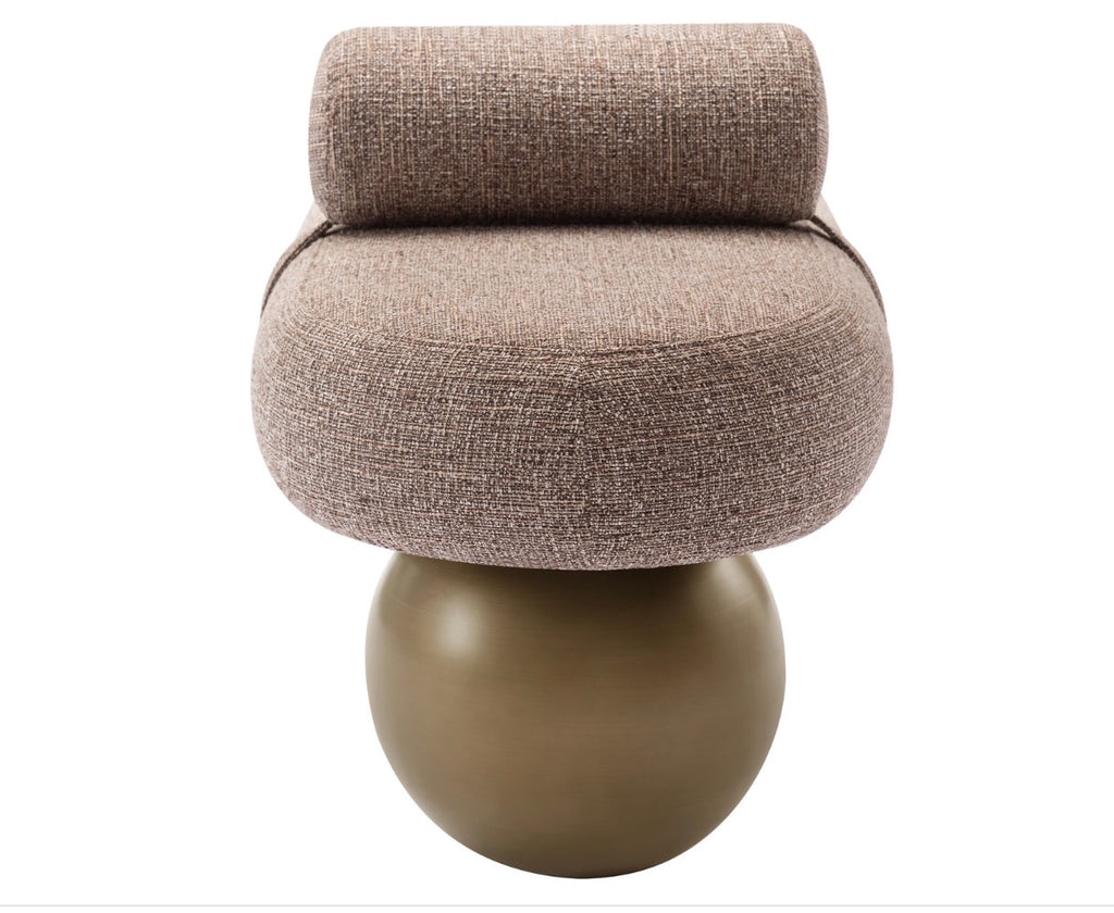 Alexander Jones Sculptural Upholstered Bench