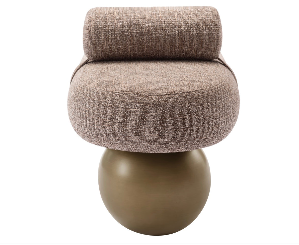 Alexander Jones Sculptural Upholstered Bench