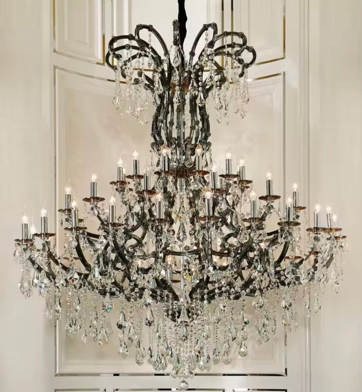 Vittoriano Grand 45-Light K9 Crystal Chandelier