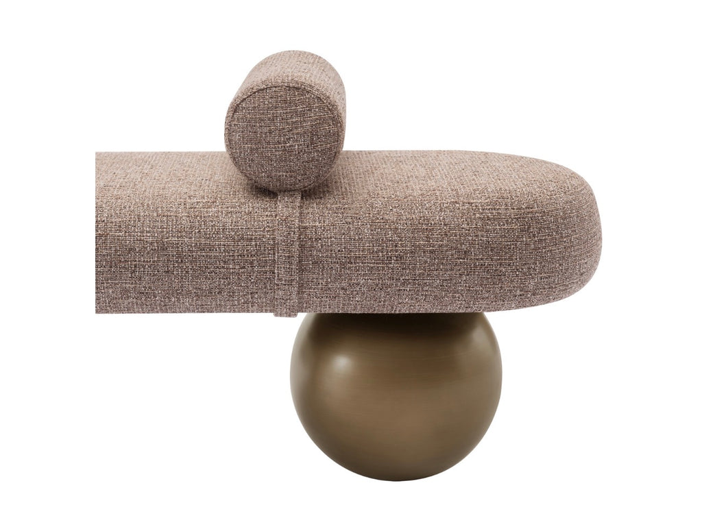 Alexander Jones Sculptural Upholstered Bench