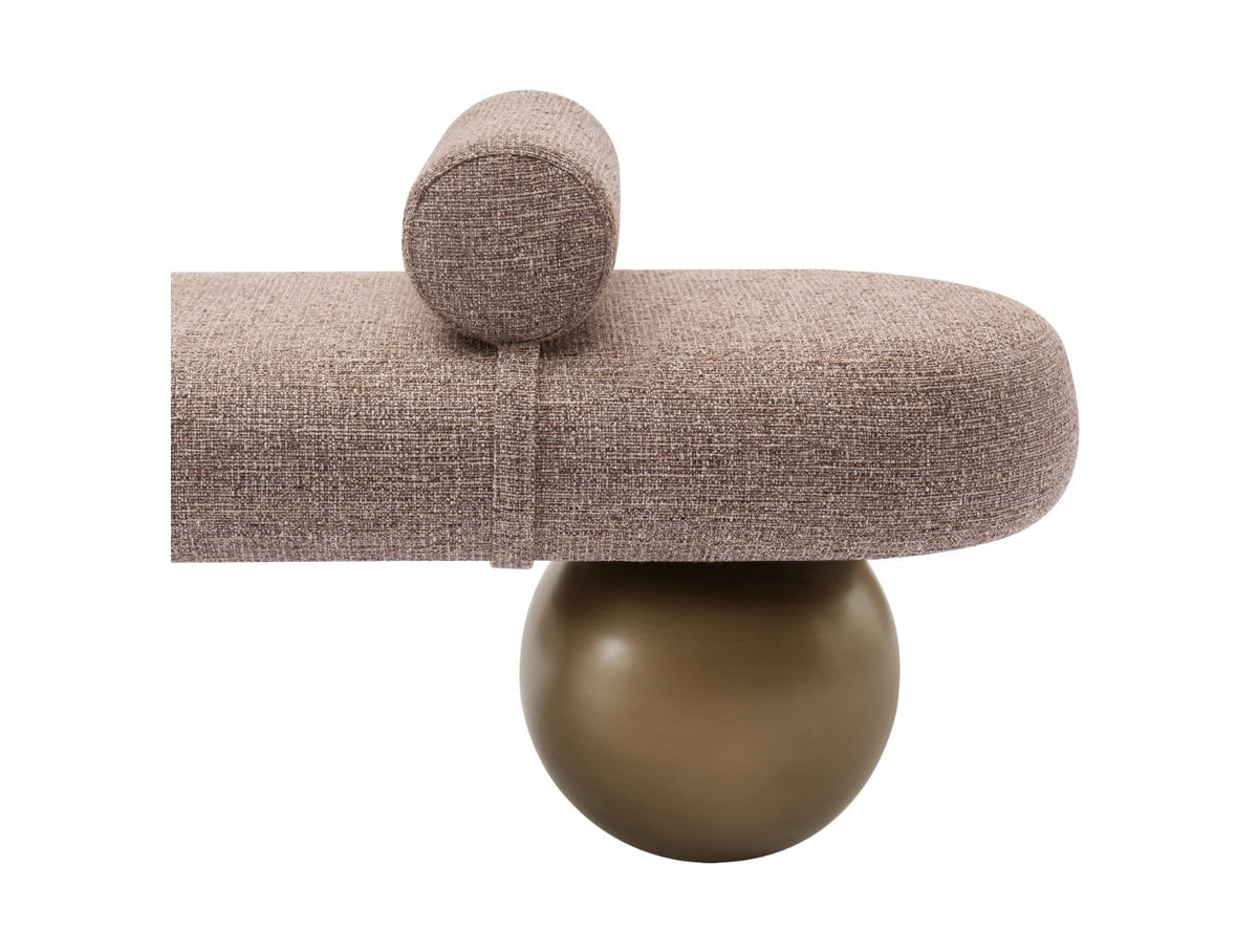 Alexander Jones Sculptural Upholstered Bench
