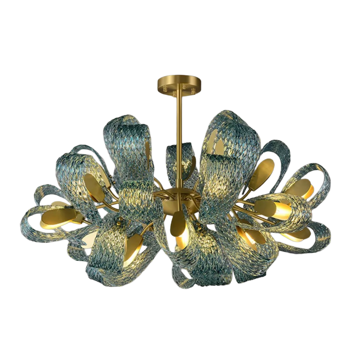 Louisette Art Glass Chandelier