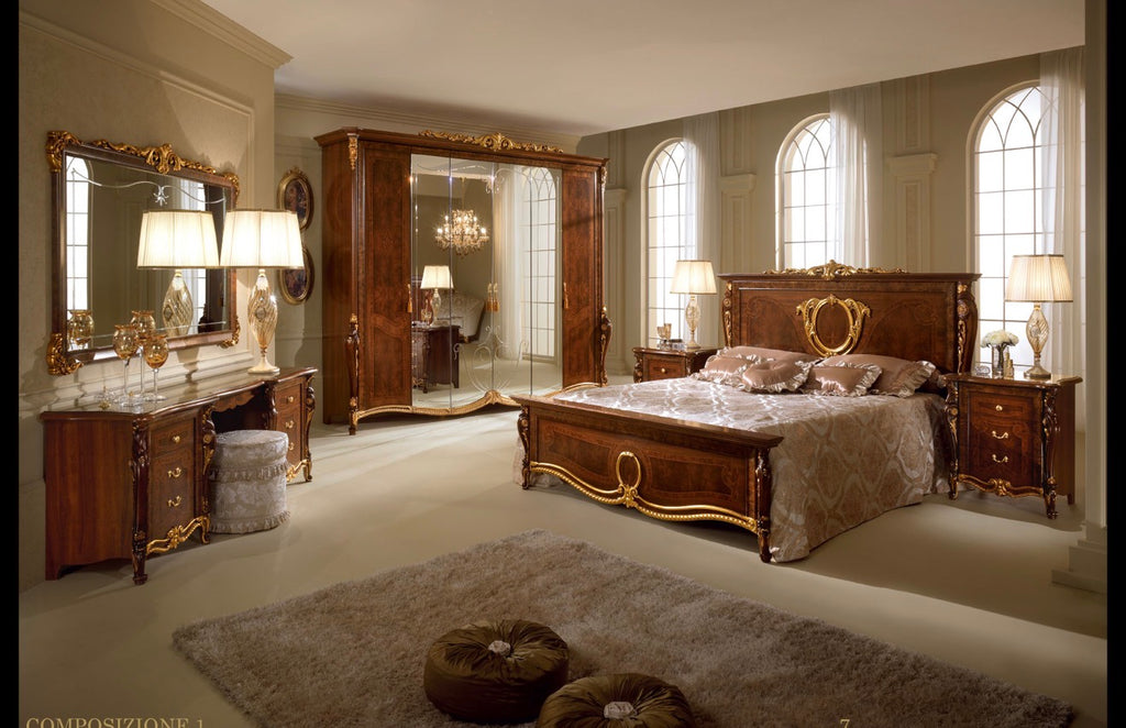 Casa Milano® Donatello Luxury Nightstand – Classic Italian Bedside Table