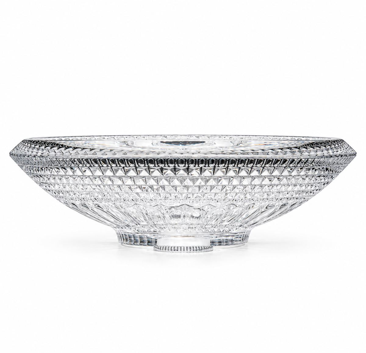 Fiorella Faceted Glass Vessel Sink