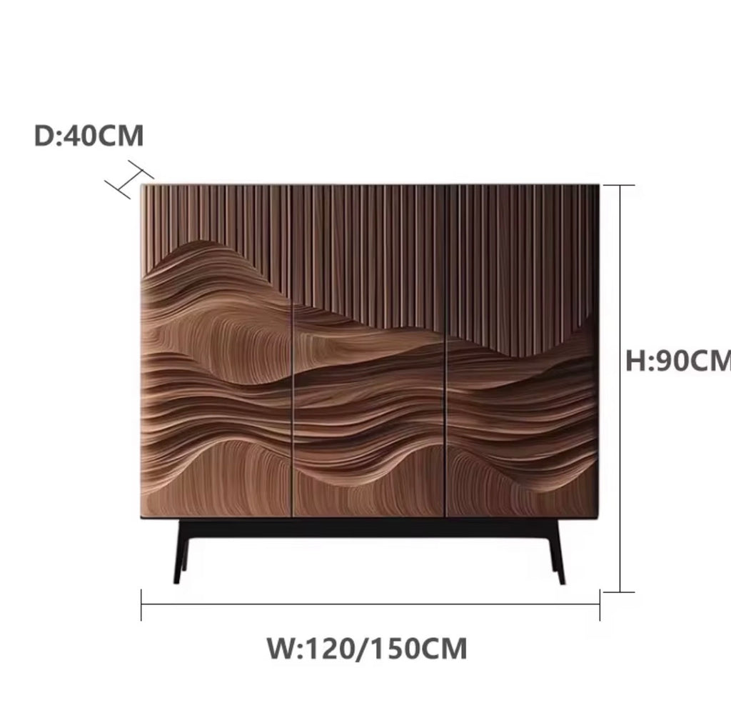 Casa Milano Sculpted Wave Sideboard
