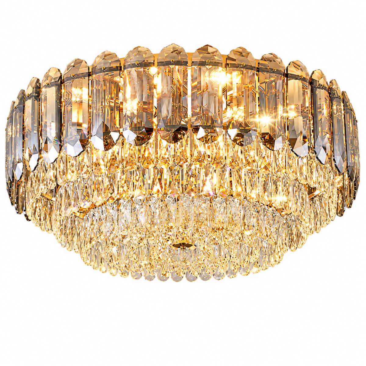 Aveline Crystal Flush Mount Ceiling Light