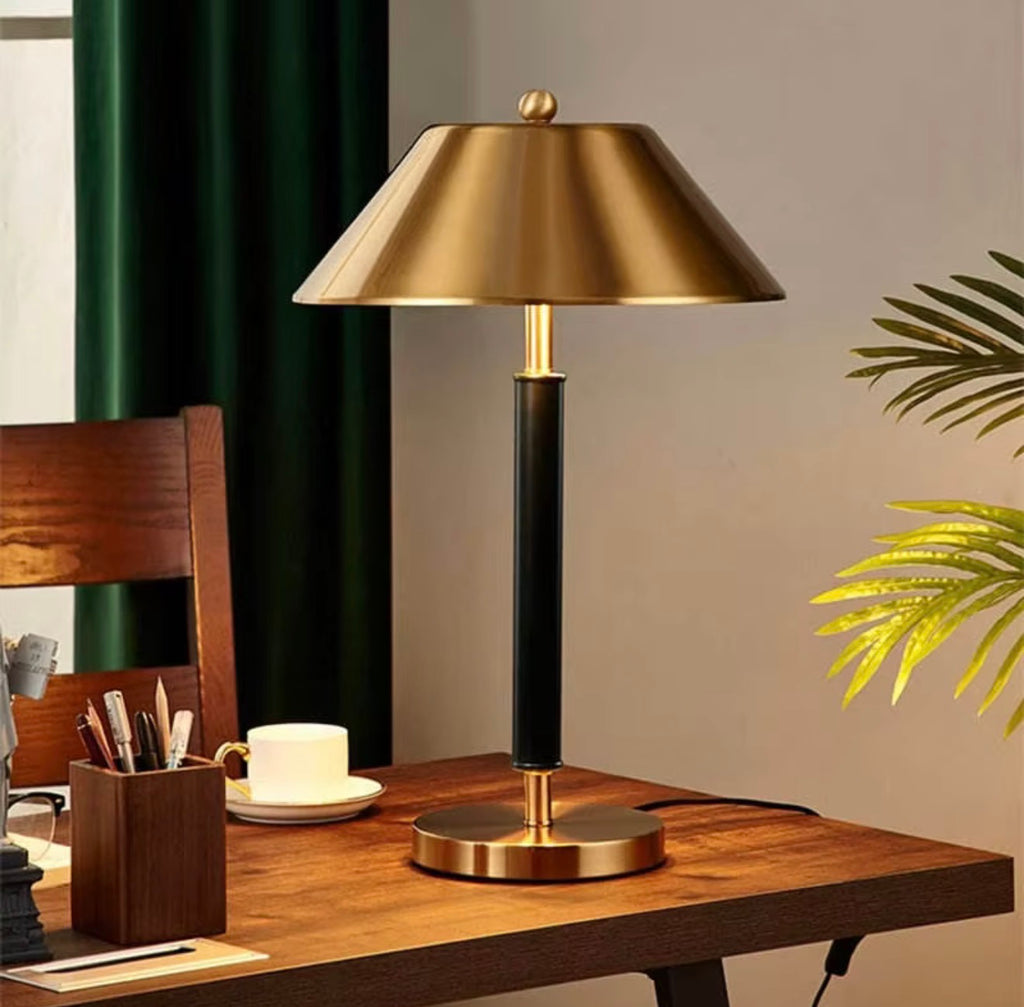 Clermont Gold & Black LED Table Lamp