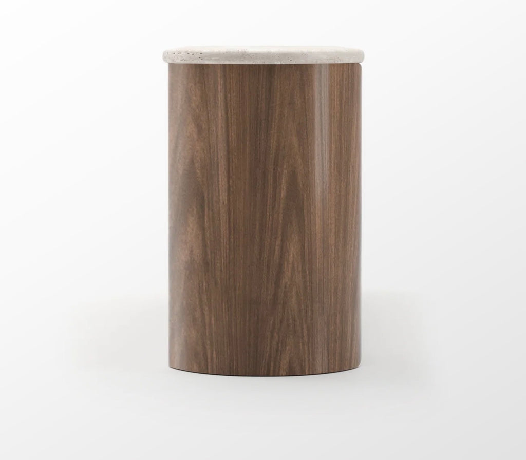 Fleur Open Natural Travertine Sideboard by Caracole