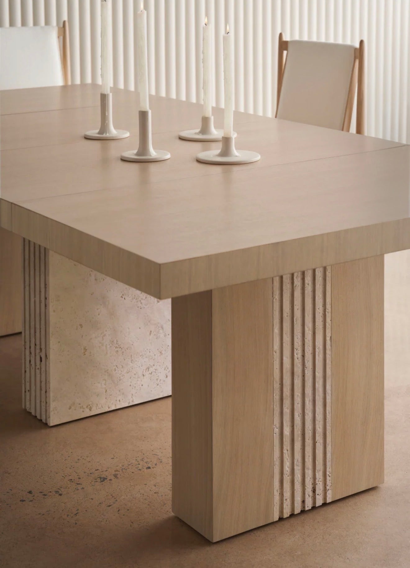 Casa Milano Unity Oak Extendable Dining Table