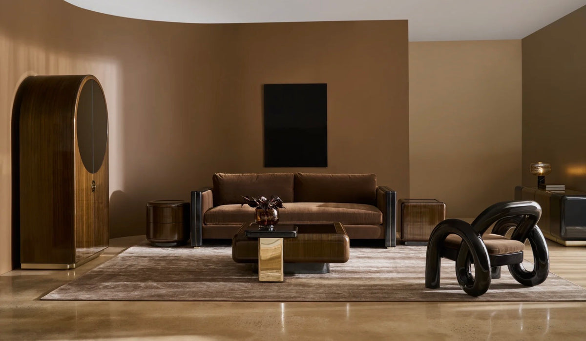 Gelee Sculptural Accent Chair by Caracole