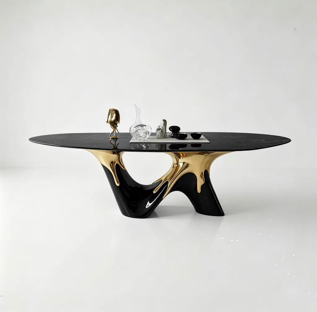 Monterra Sculptural Base Dining Table