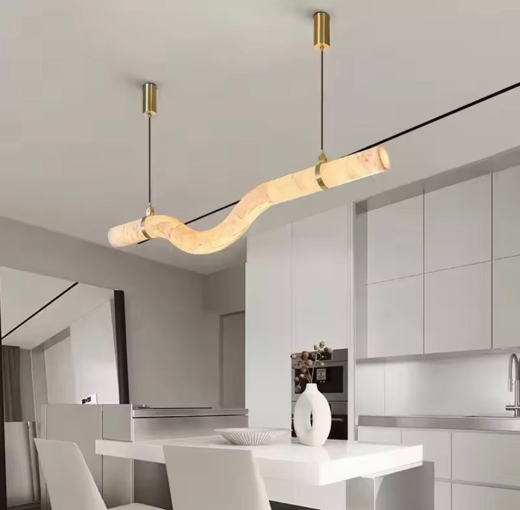 Azzurra Alabaster Pendant Light