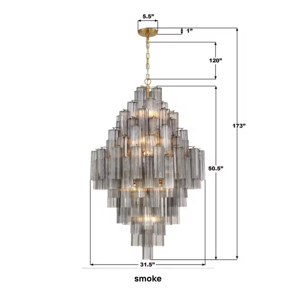 CELESTIA GRAND GLASS CHANDELIER