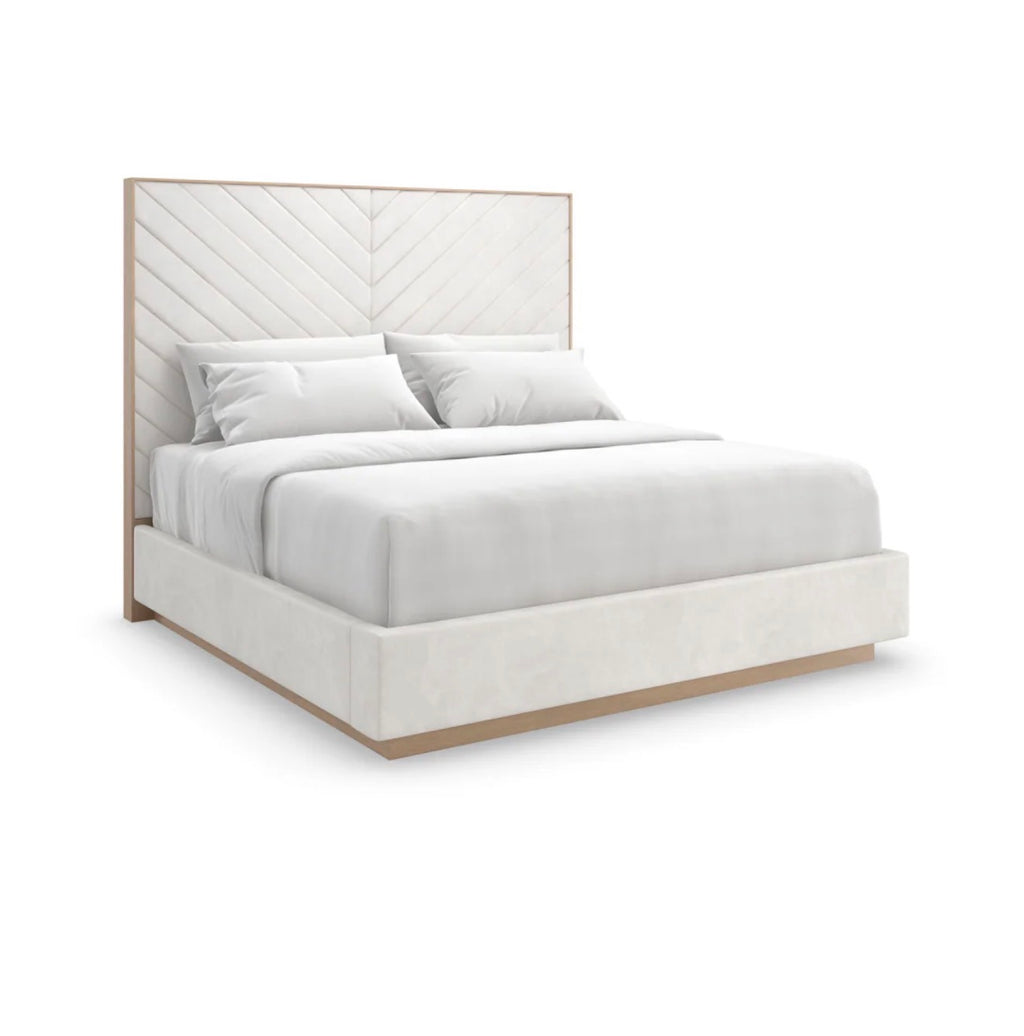 Casa Milano – Meet U In The Middle Channel-Tufted Upholstered Bed | Queen & King
