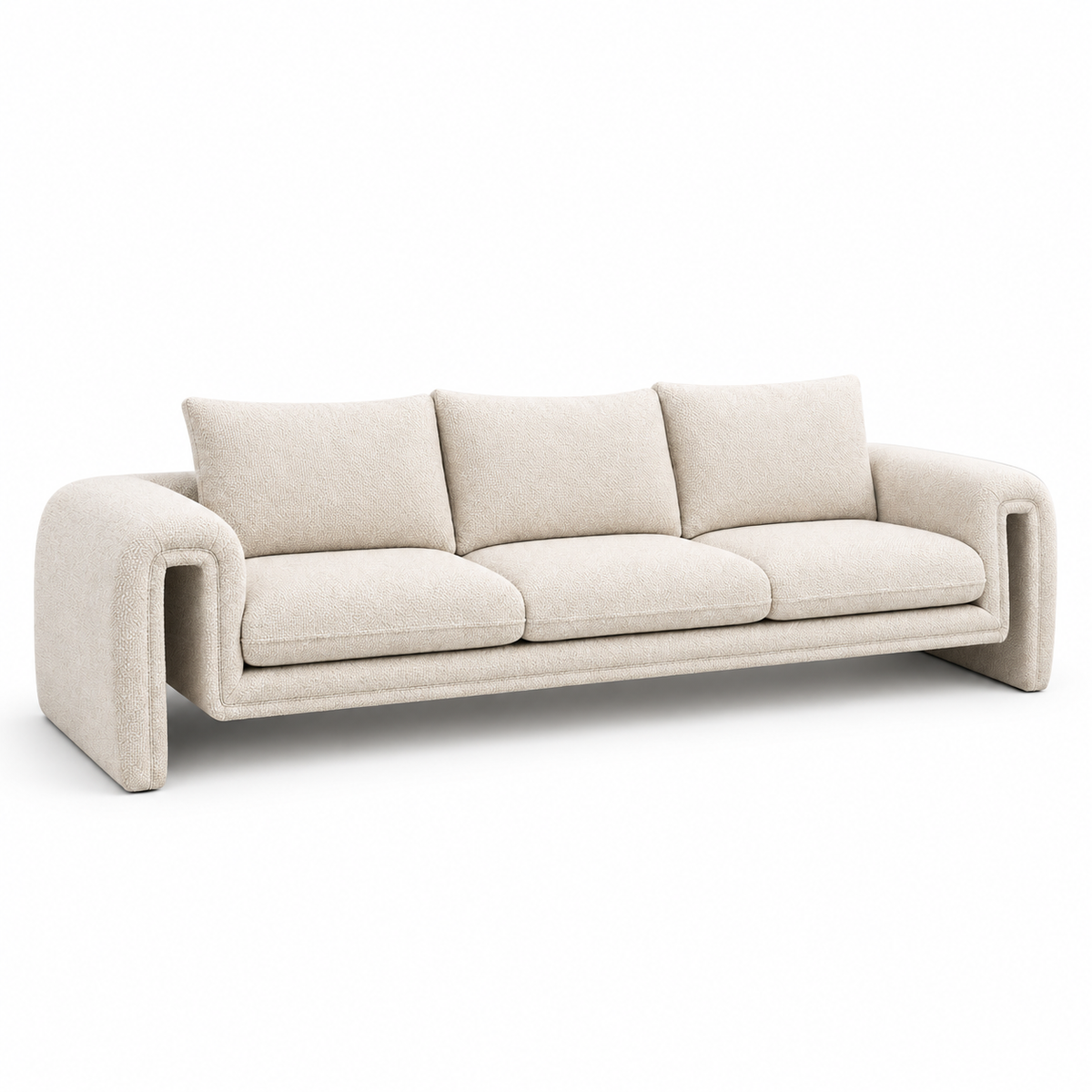Lorenzo Curved Arm Sofa