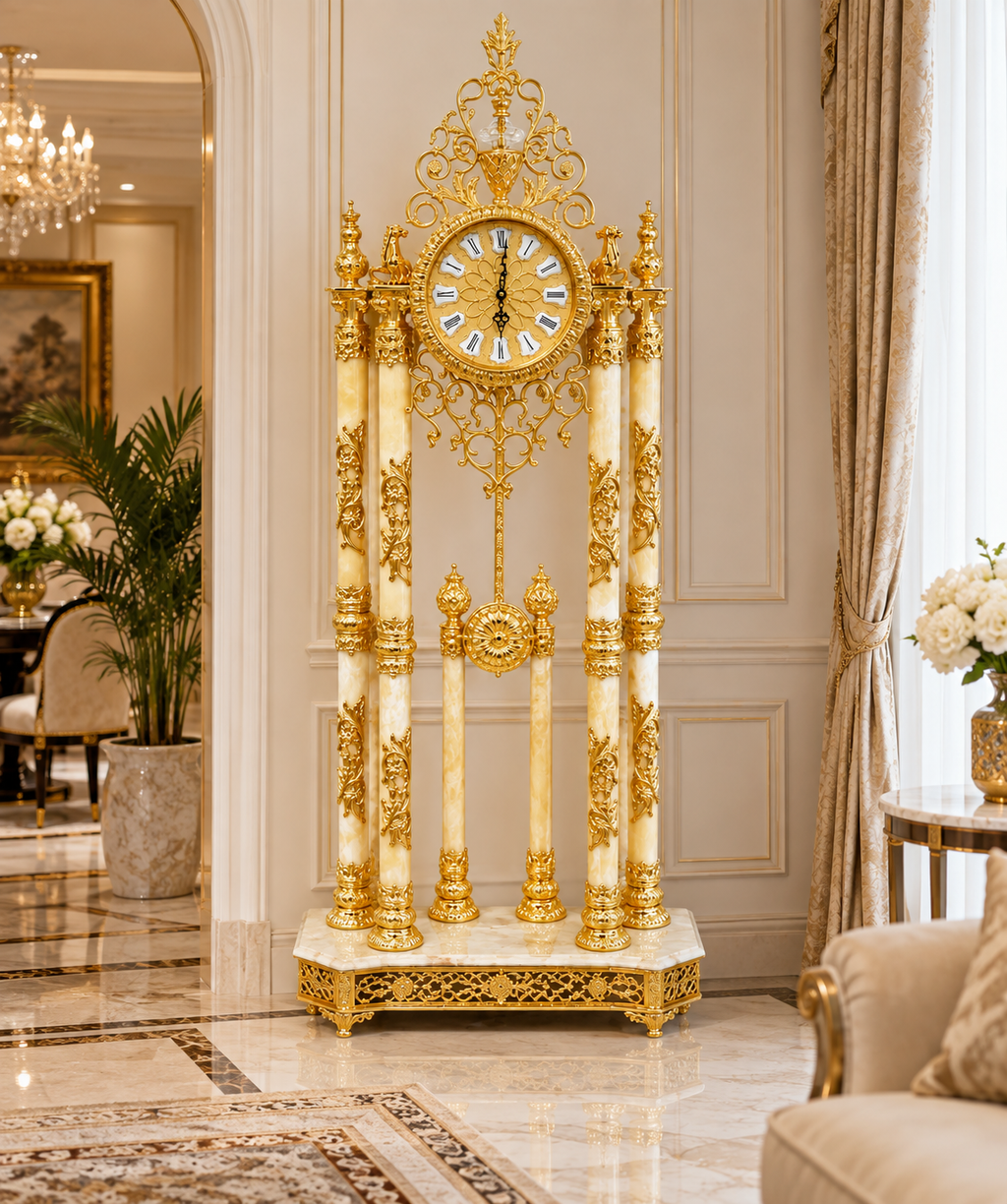 Versailles Royale Floor Clock