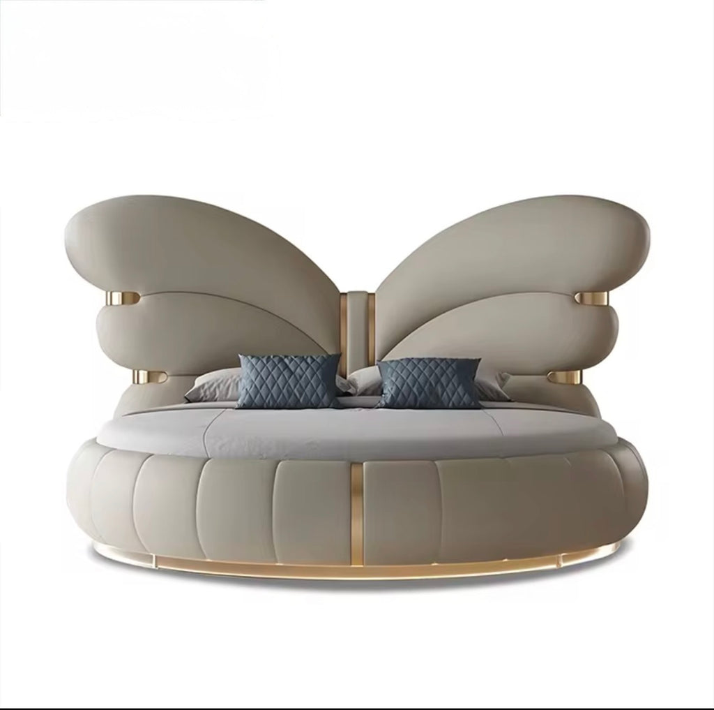 Casa Milano Aurora Luxe Leather Bed