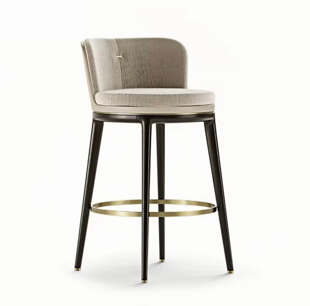 Casa Milano Verona Swivel Upholstered Bar Stool