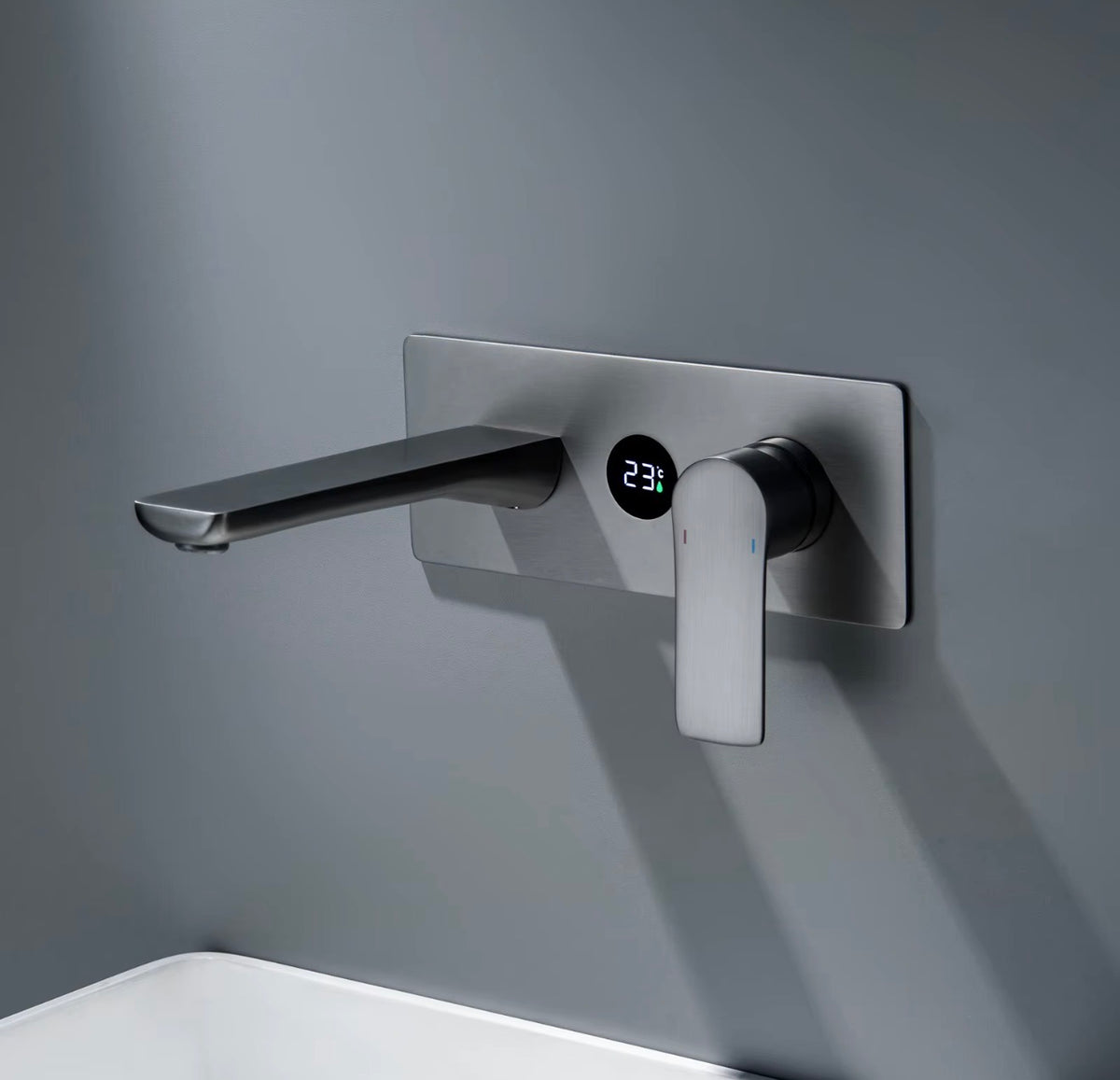 Vittoria Digital Wall-Mounted Basin Faucet