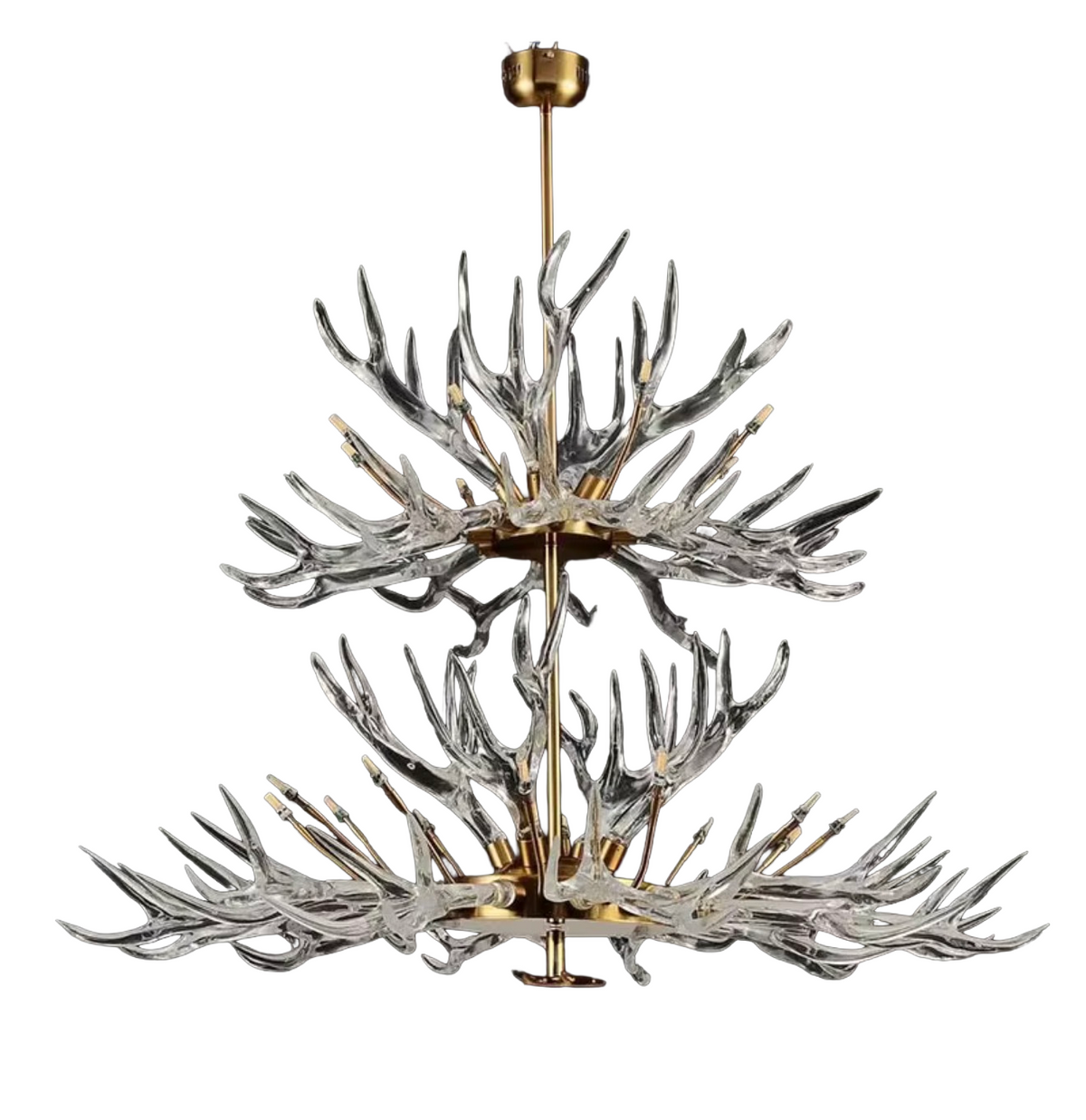 Baldassare Grand Sculptural Antler Chandelier