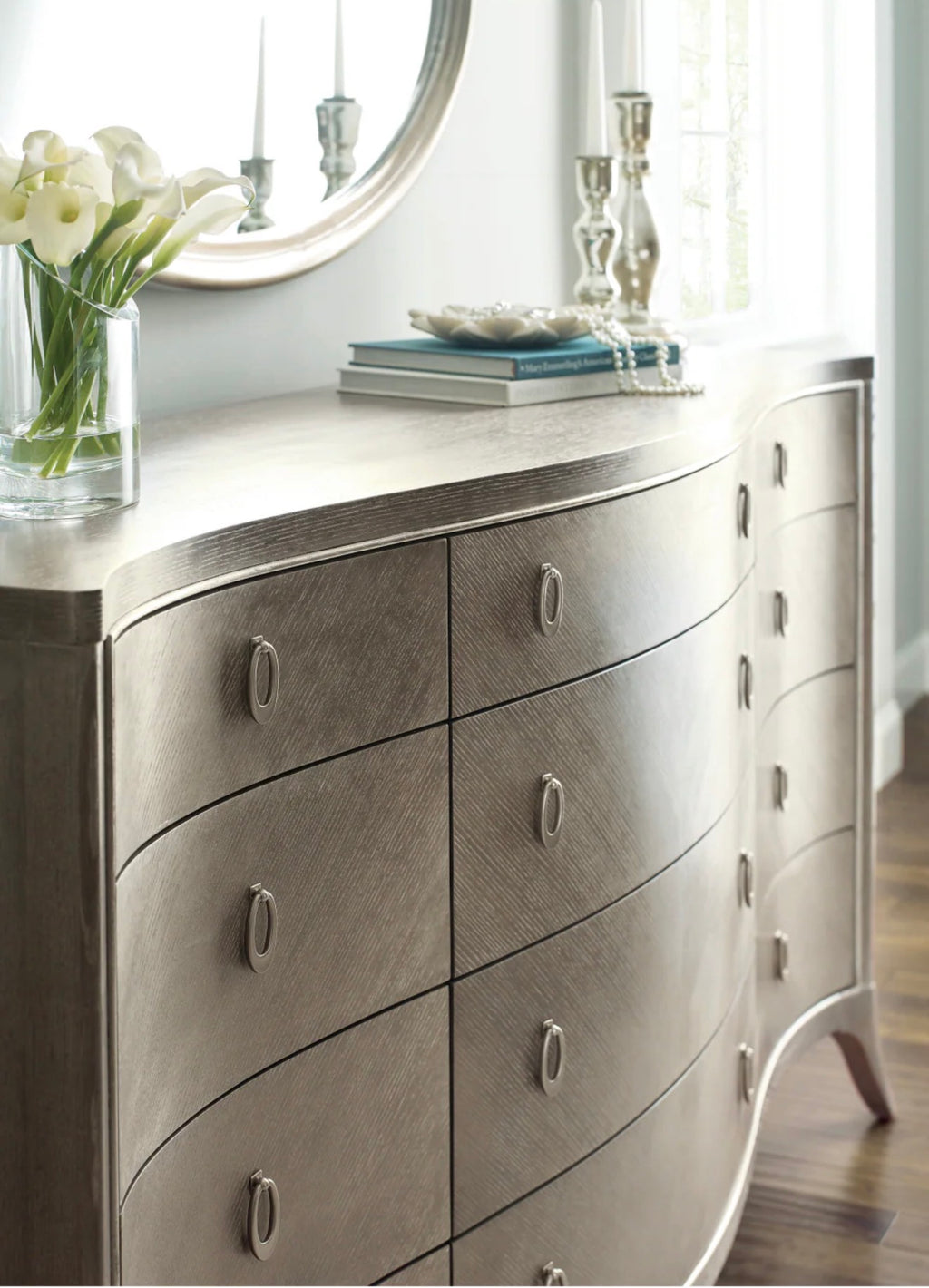 Casa Milano Avondale Chevron Ash Luxury Dresser