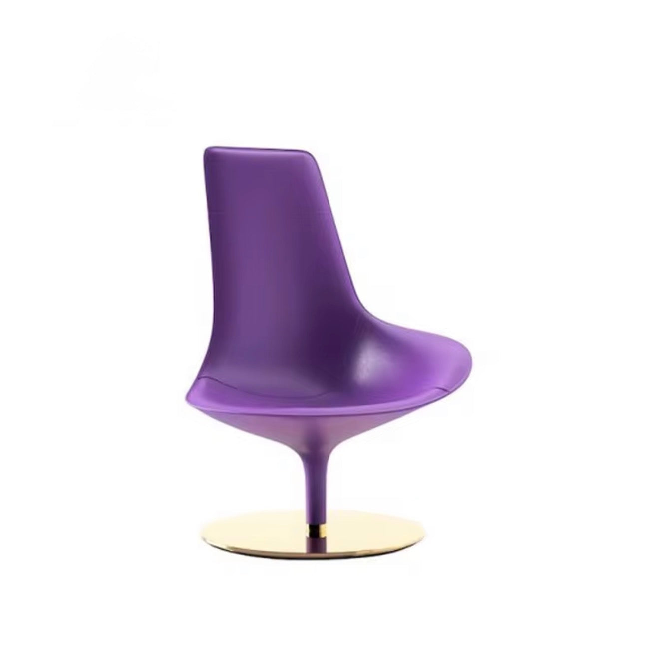 Casa Milano Imperia Leather Swivel Lounge Chair