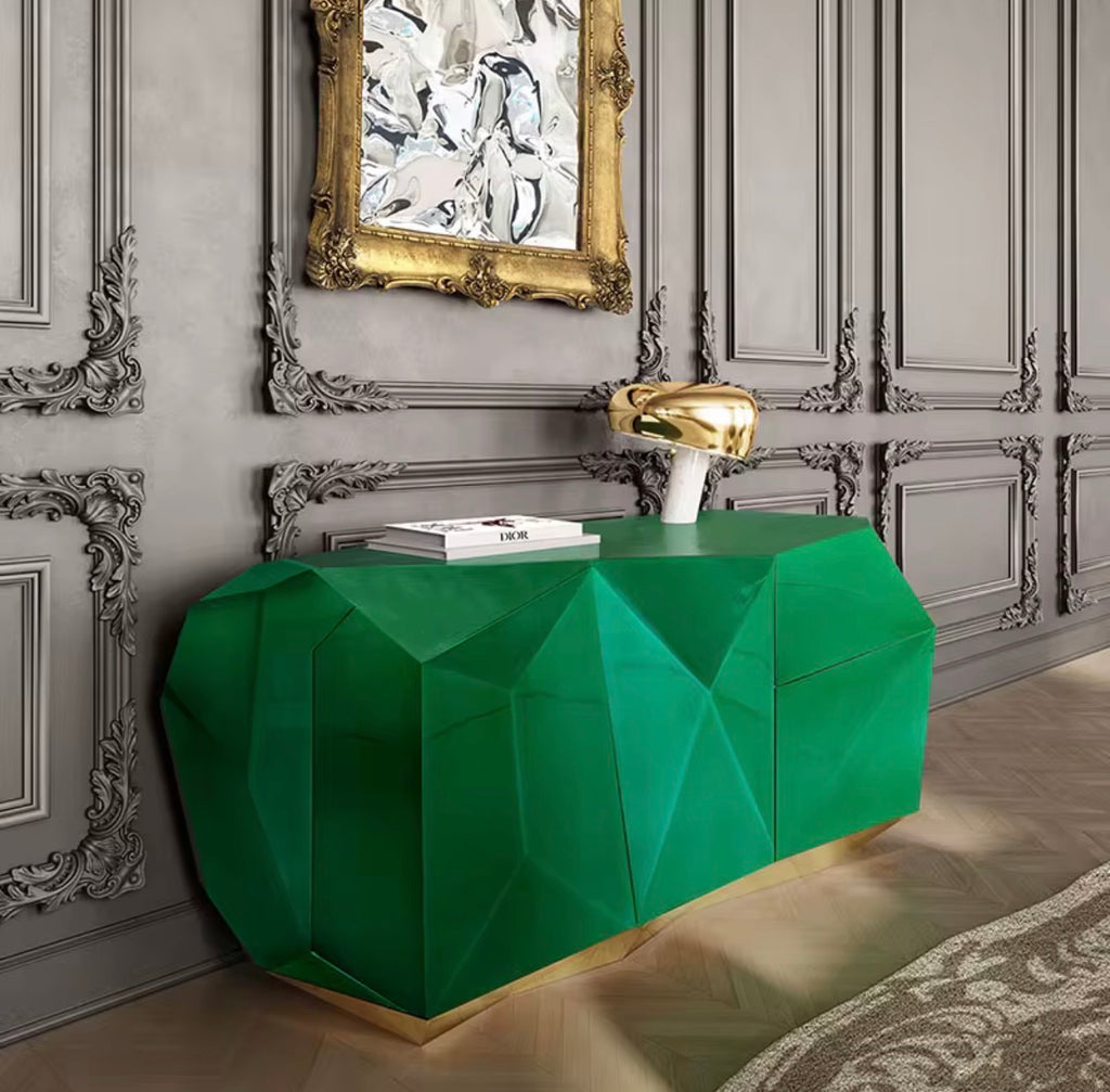 Casa Milano™ Diamond Facet Luxury Sideboard