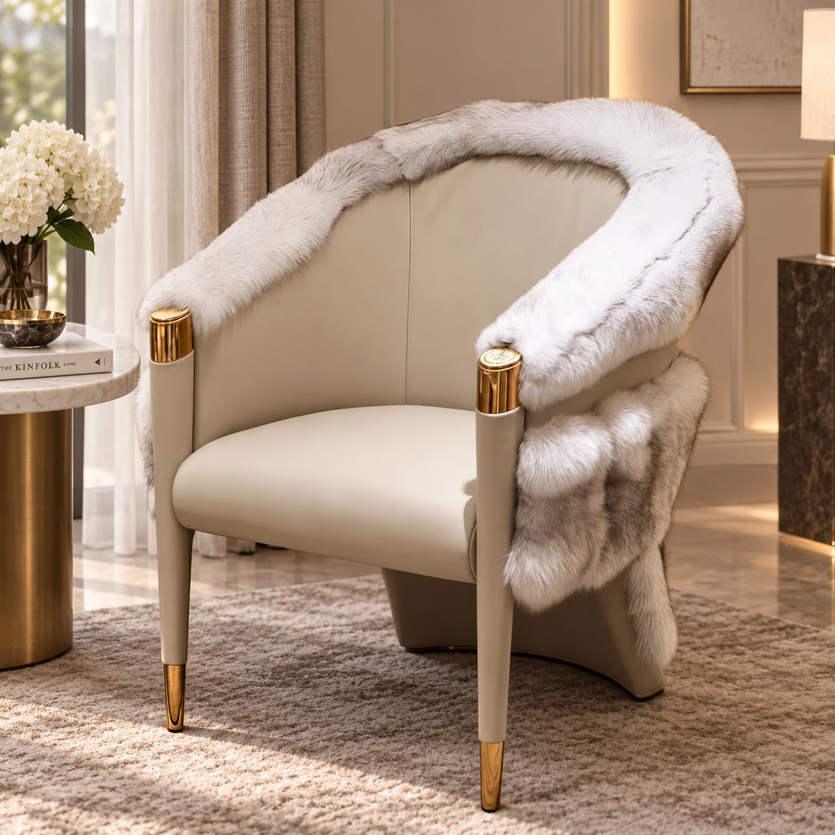 BIANCA WOOL ARMCHAIR