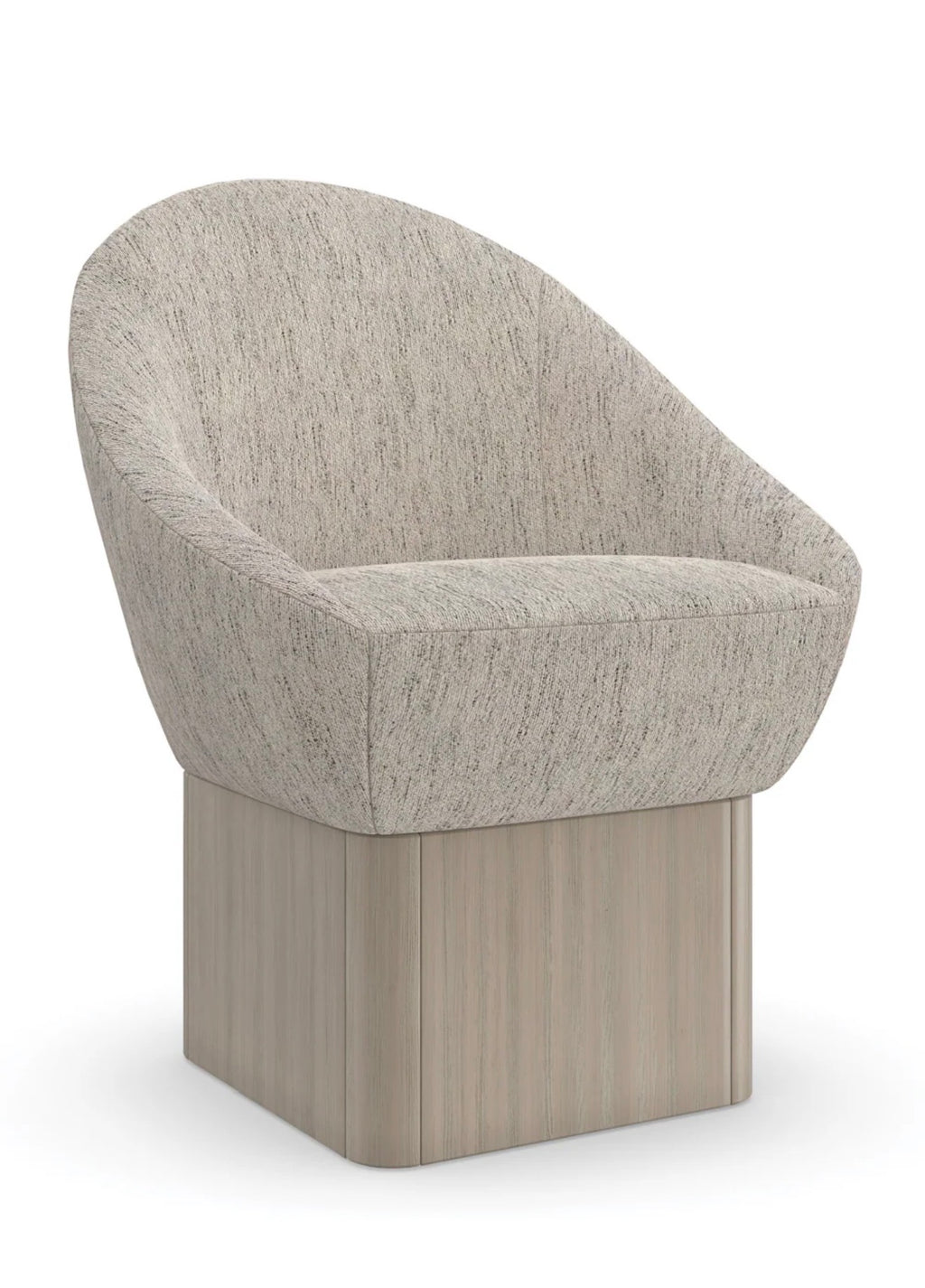 Casa Milano Palma Upholstered Swivel Dining Chair