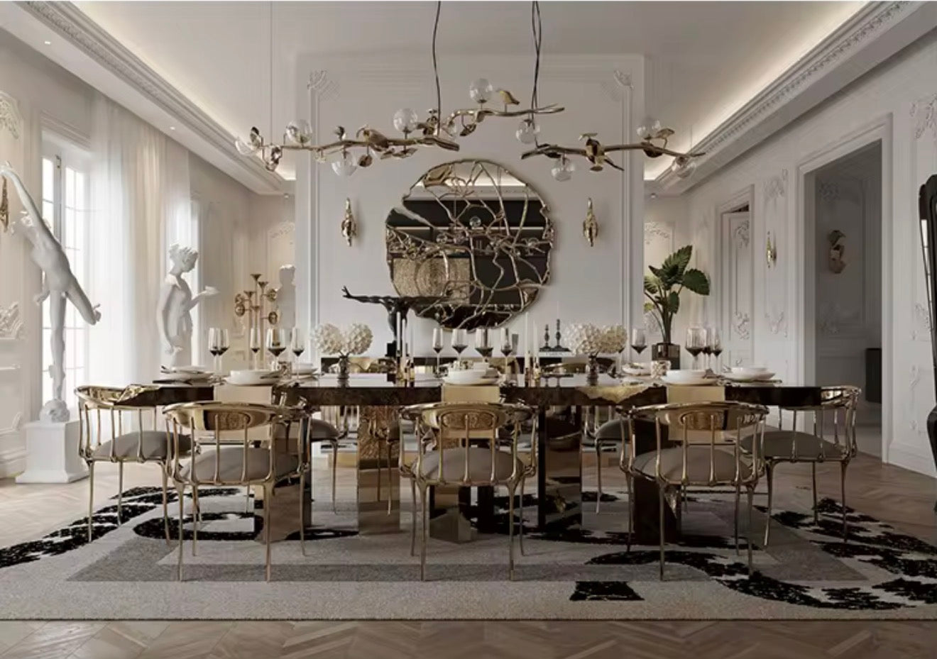 Casa Milano – Boca Do Lobo Imperial Dining Table