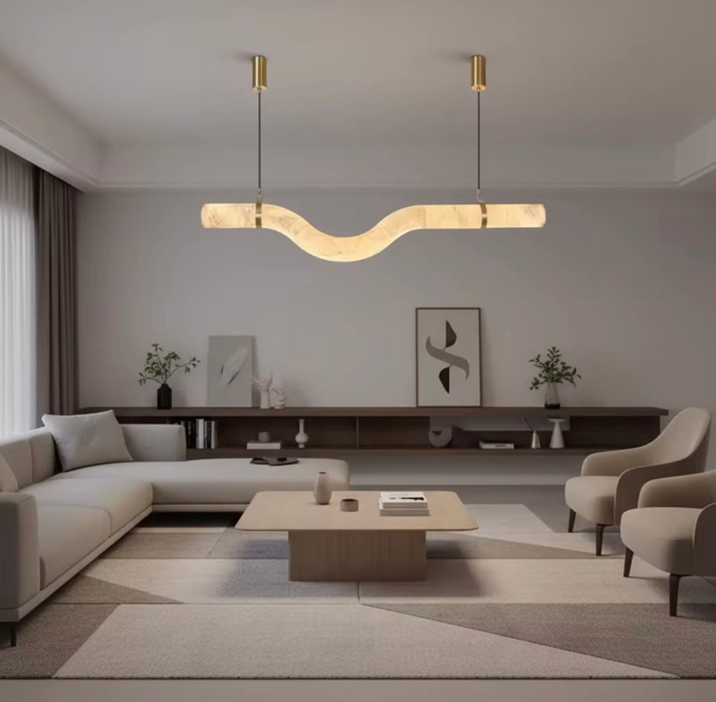 Azzurra Alabaster Pendant Light