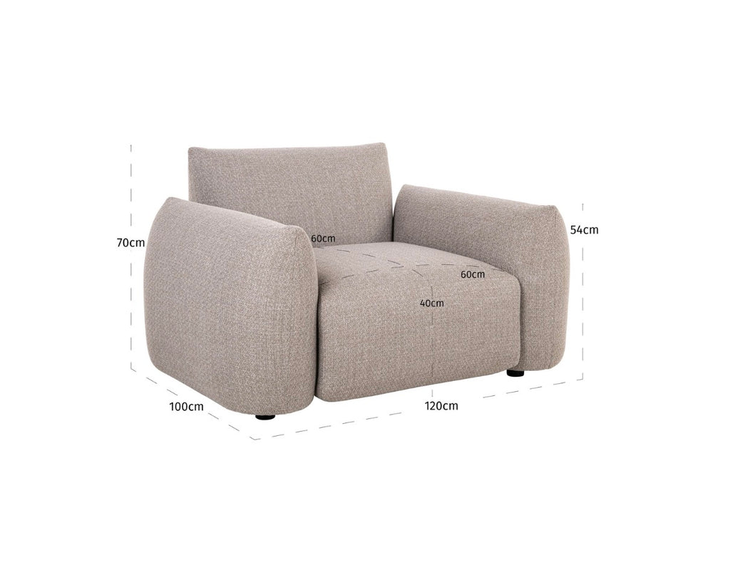 Dawson Luxury Outdoor Lounge Chair