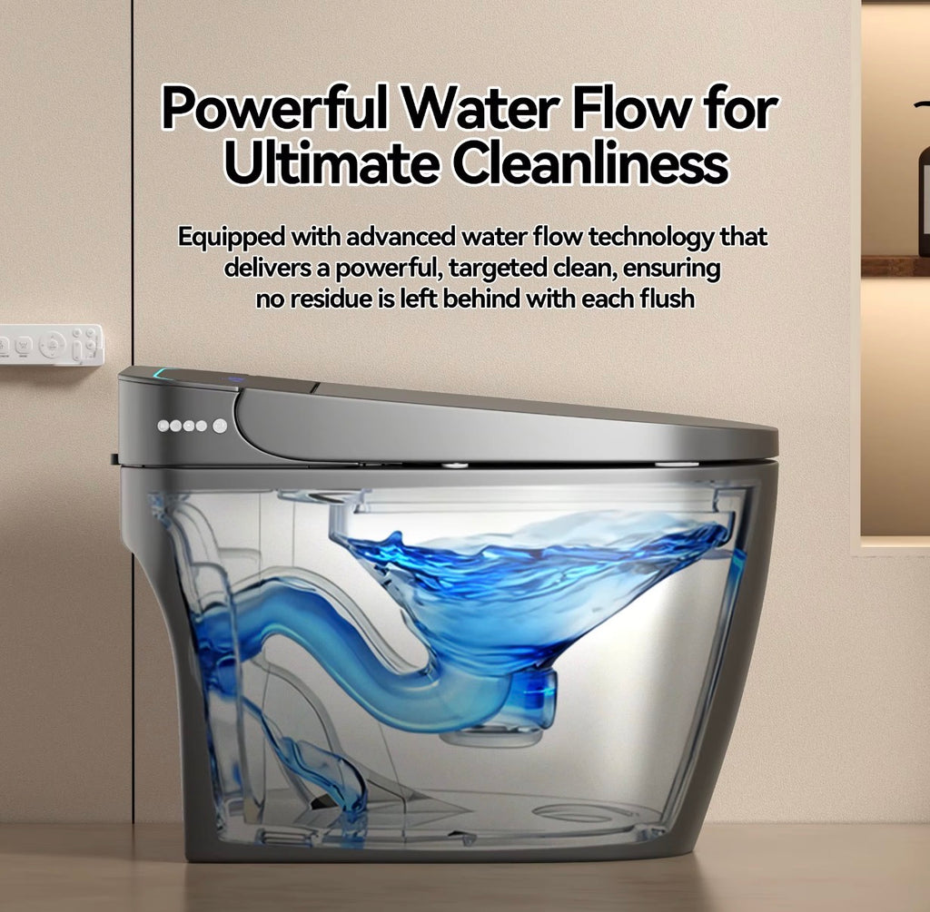 Lorenzo Graphite Intelligent Smart Toilet