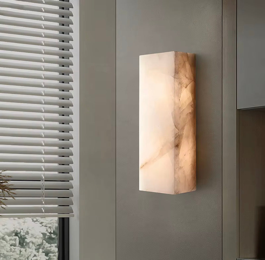 Savoy Alabaster Wall Sconce