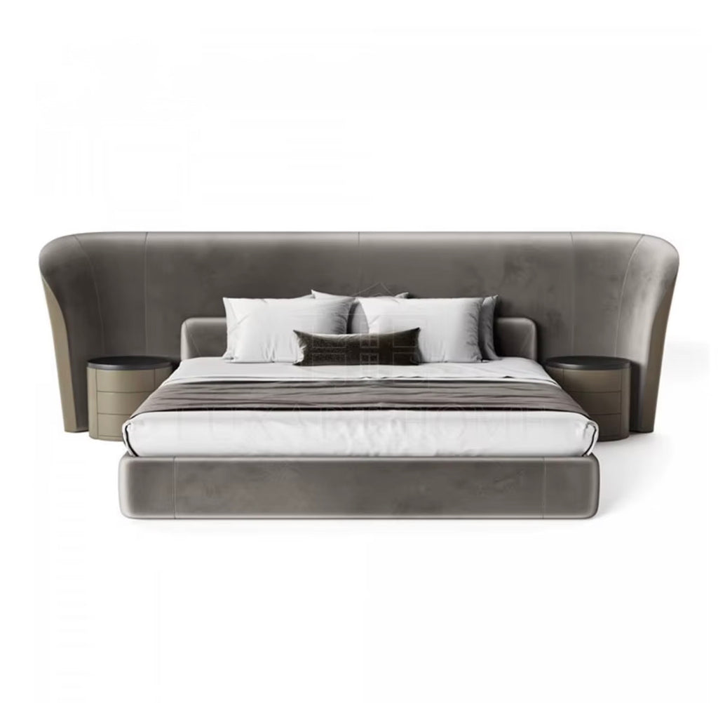 Lorenzo Grand Wingback Bed