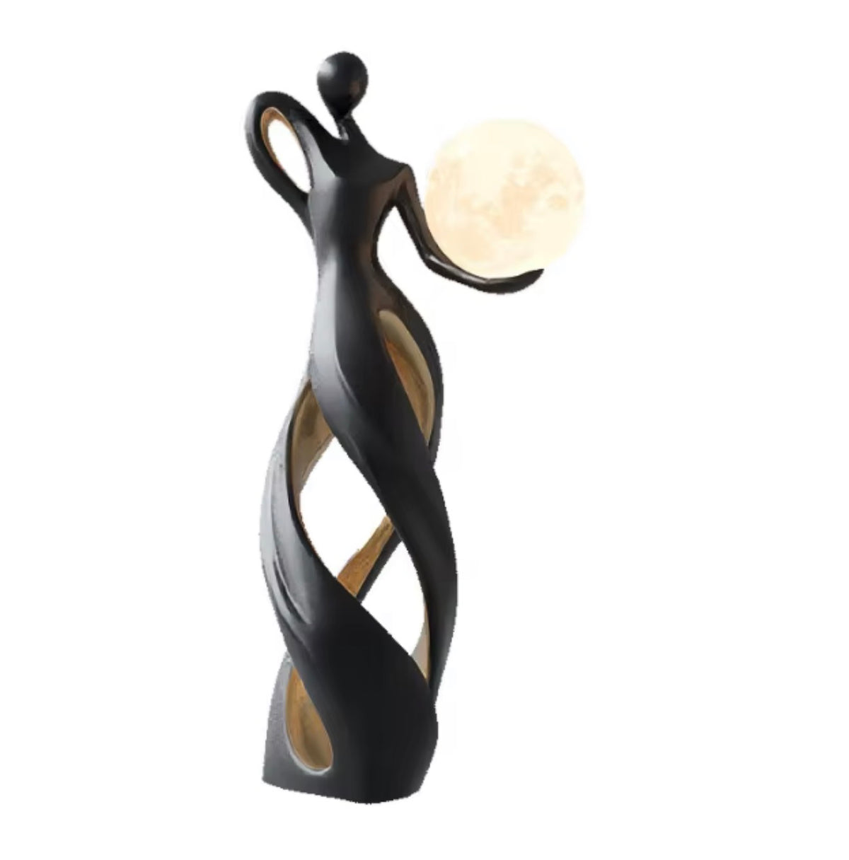 Amanda Art Figure Floor Lamp