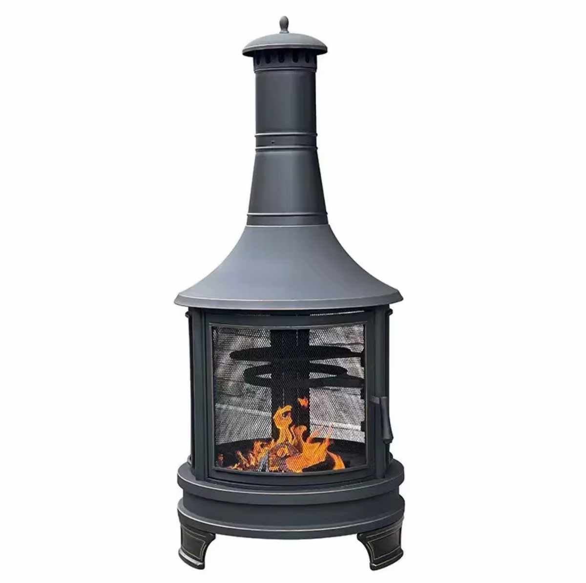 Vittorio Outdoor Wood-Burning Fireplace & Grill