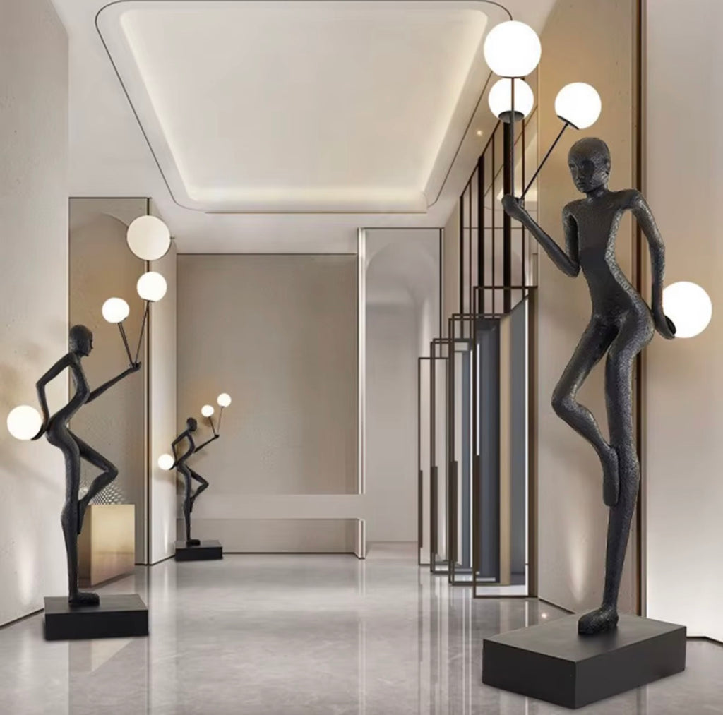 Angelina Sculpture Floor Lamp