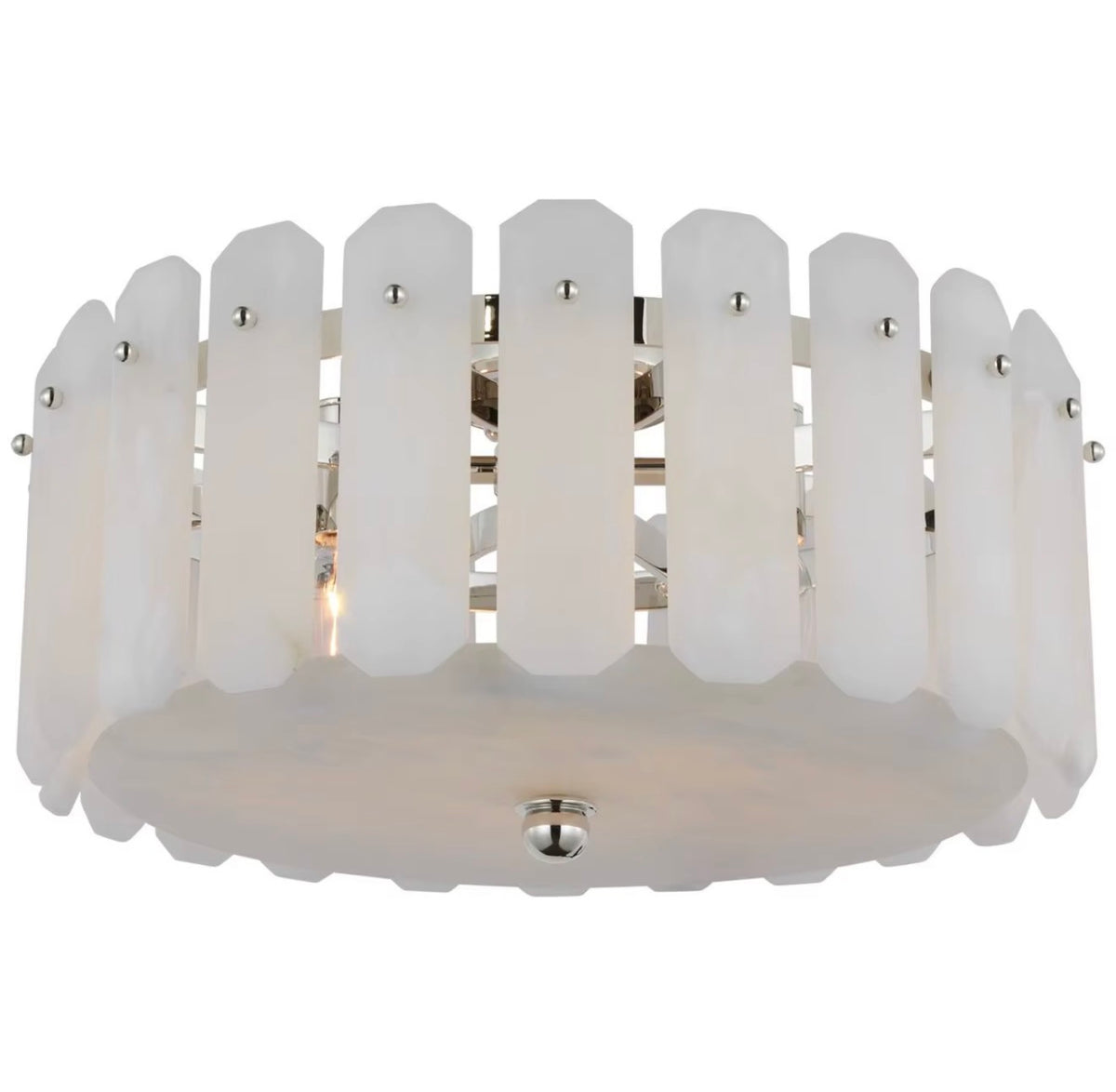 Aurelia Alabaster Flush Mount