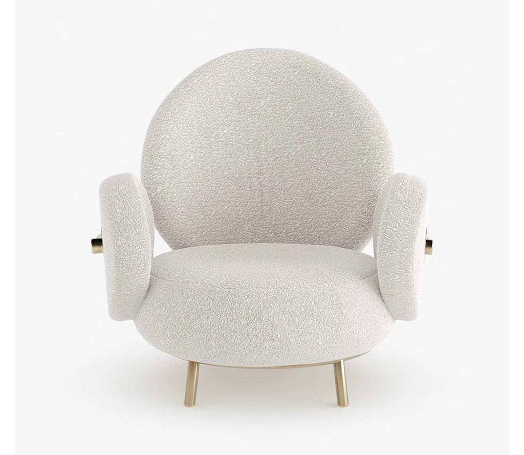 Casa Milano Novara Sculptural Accent Chair