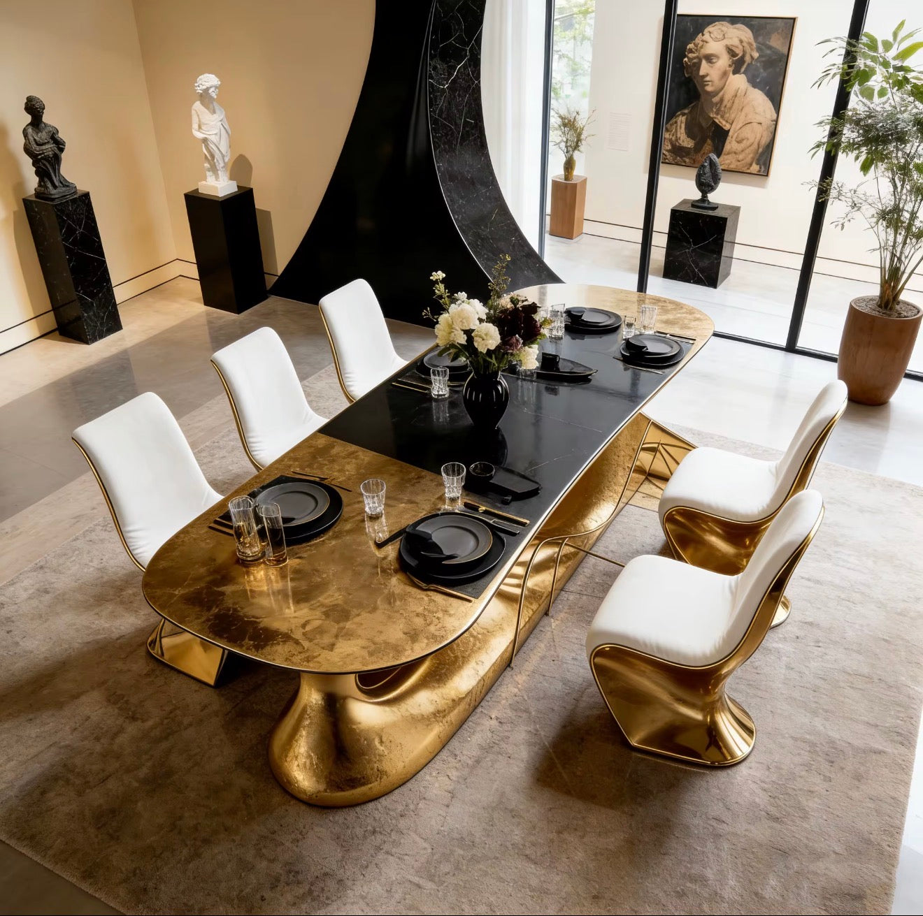 Casa Milano – Orovia Statement Dining Set