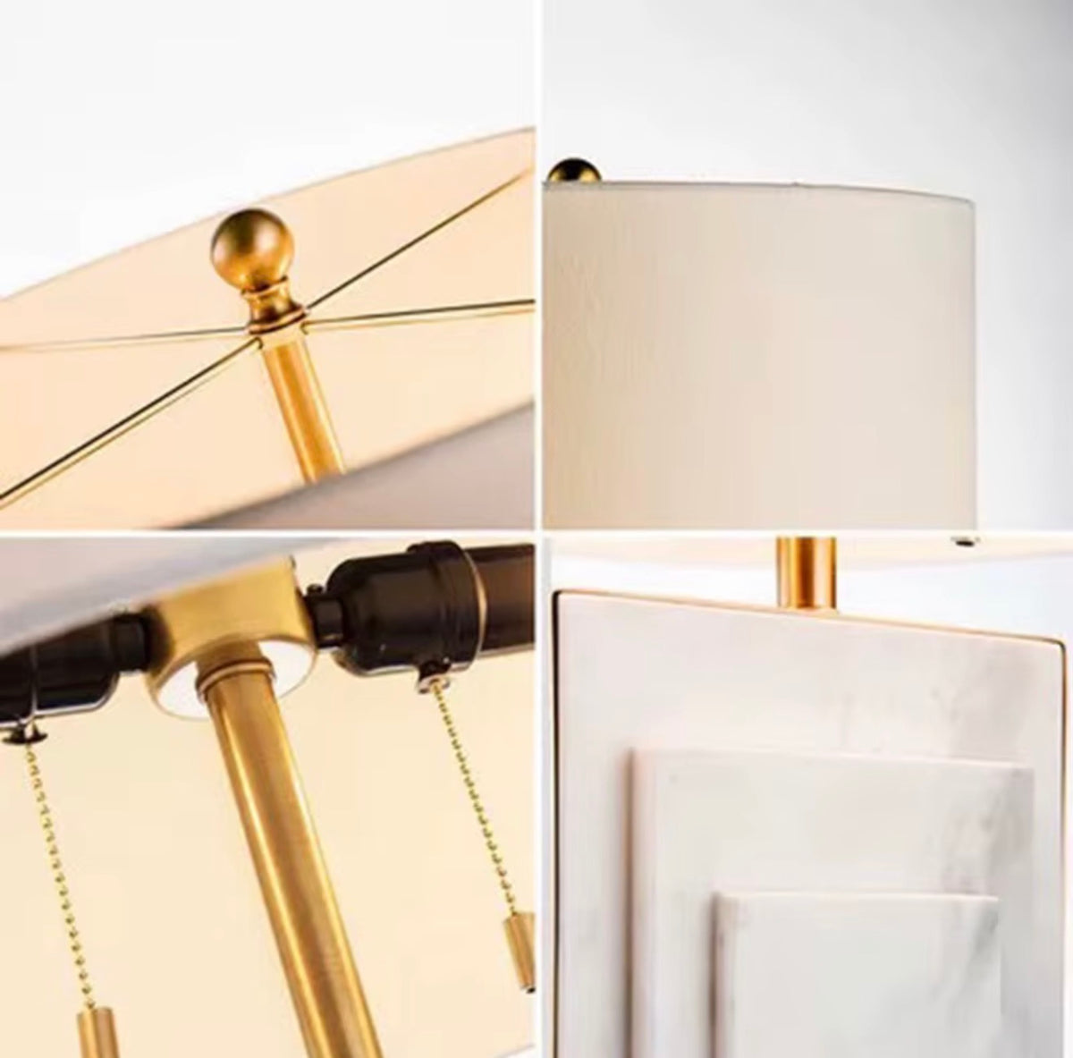 Élodie Alabaster Table Lamp