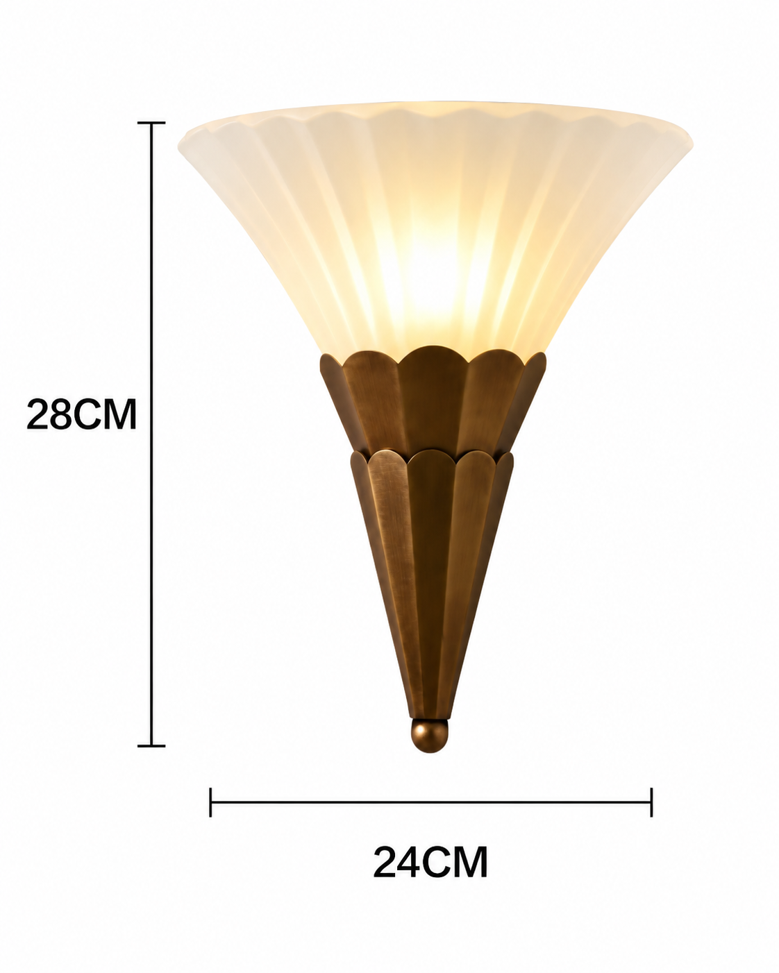 SOLÈNE SCULPTURAL WALL SCONCE