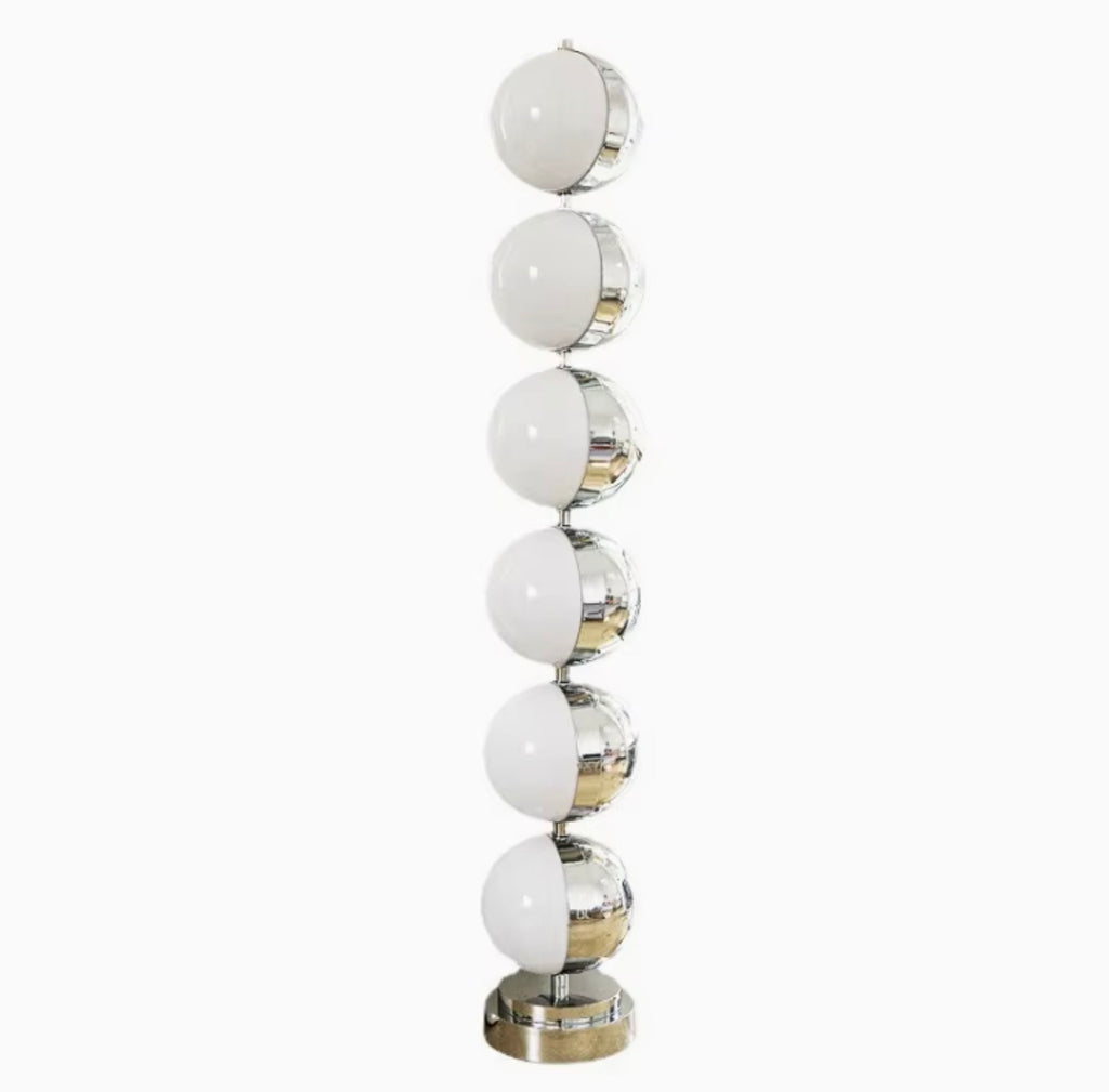 JESSIE IRON BUBBLE FLOOR LAMP